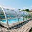 abri de piscine en polycarbonate